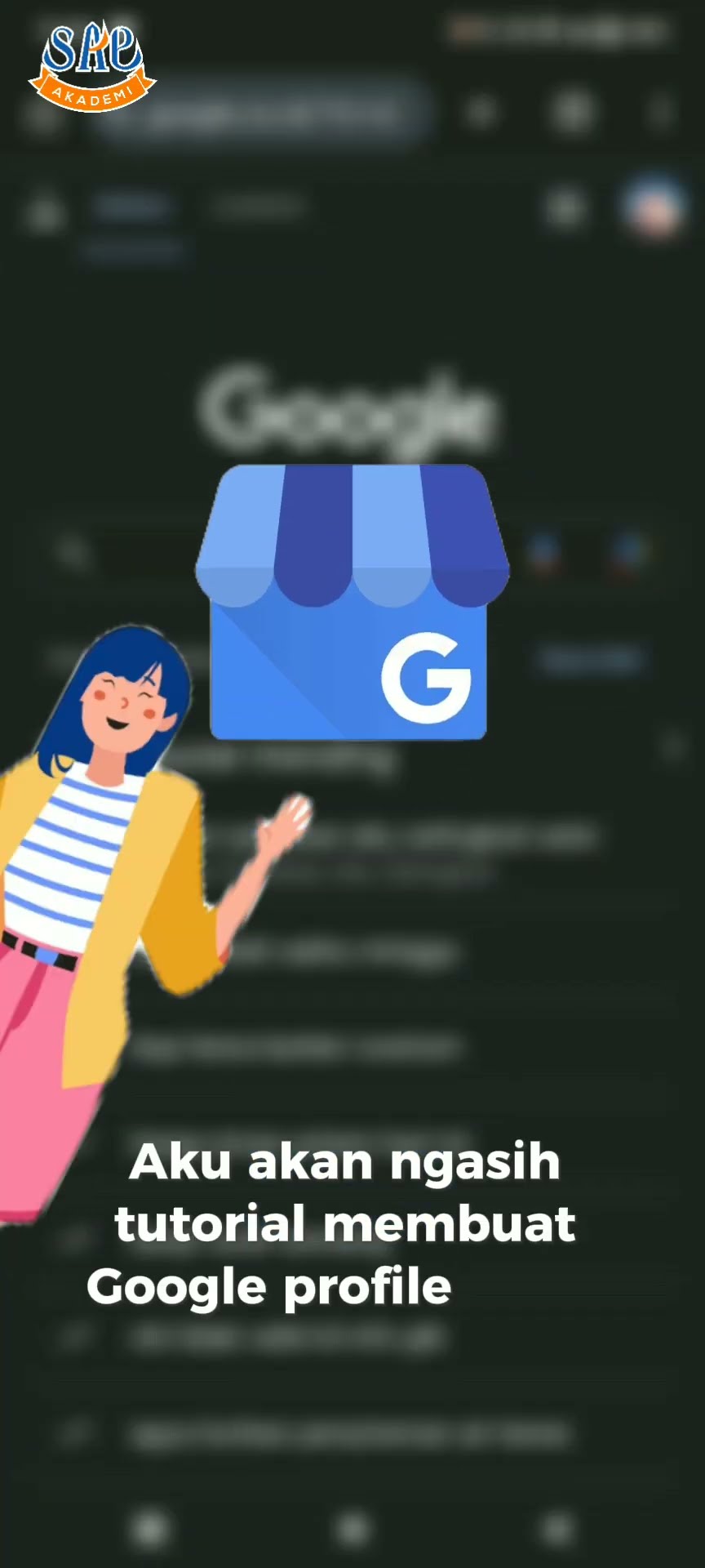 Cara buat google bisnis profil 